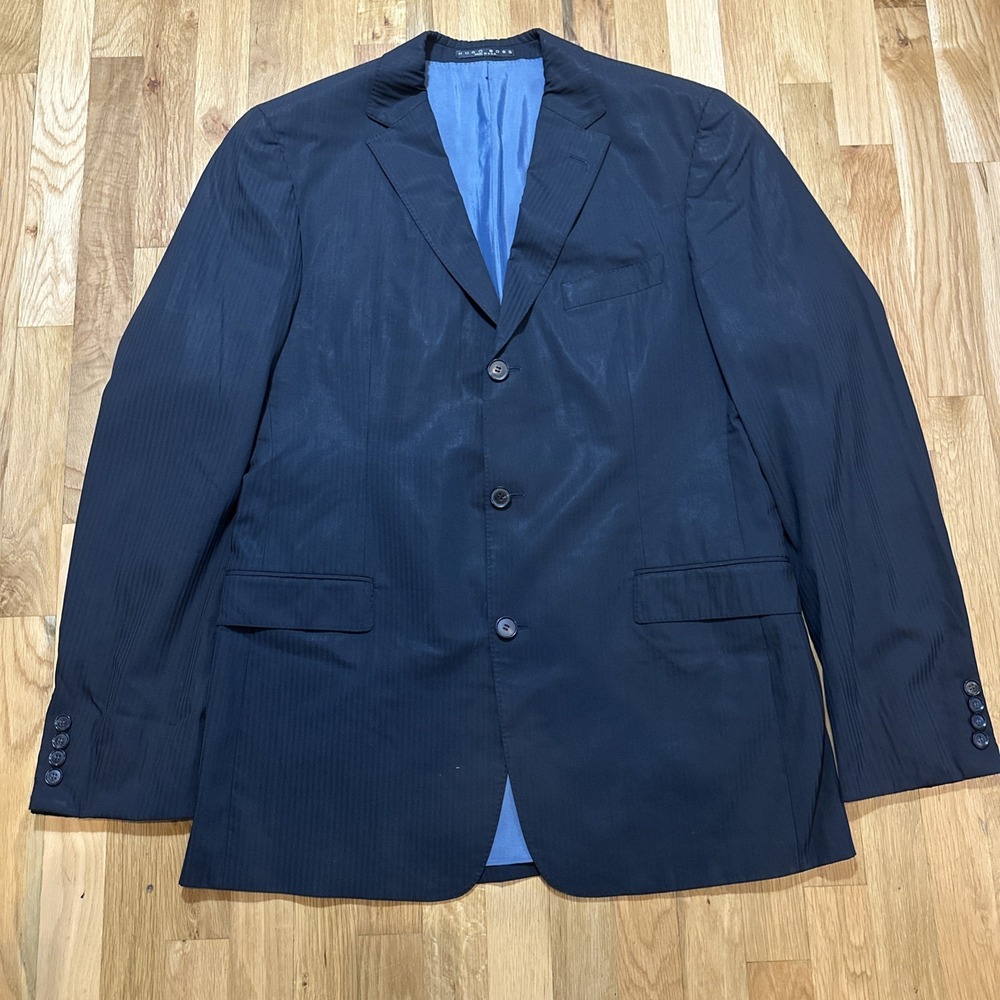 Hugo Boss‎ Black Three Button Blazer Mens 42 Long